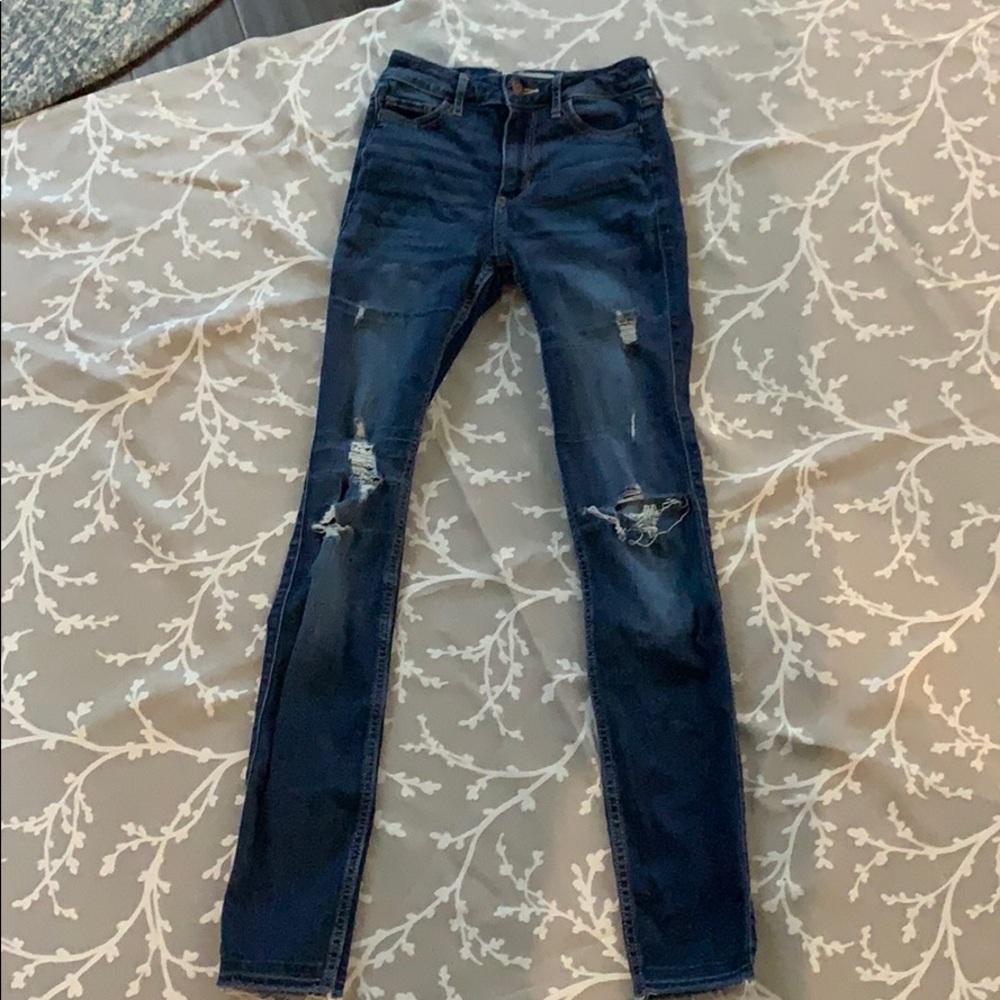Hollister hugh rose super skinny